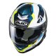 HJC Rpha 71 Hapel Helm MC3H neongelb blau weiß