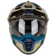 Klim Krios Pro Ventura Endurohelm Burnt olive blau