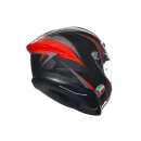 AGV K6 S Slashcut Motorrad-Helm schwarz grau rot