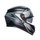 AGV K3 Compound Motorrad-Helm mattschwarz grau