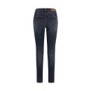 Rokker RT Mid Waist Slim Damen Motorrad-Jeans blau