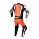 Alpinestars Racing Absolute V2 Kombi 1Pc neonrot weiß schwarz