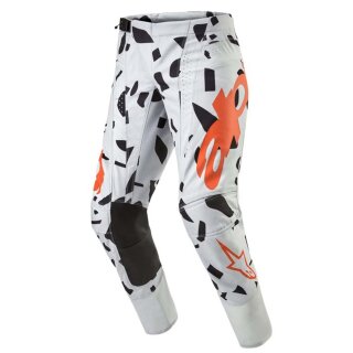 Alpinestars Techstar Rantera Cross-Hose grau camo orange