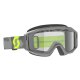 Scott Primal Enduro hellgrau neongelb Crossbrille klar