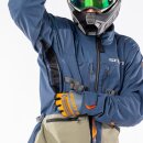 Scott Superlight Motorrad Textil-Jacke metal blau grau