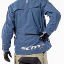 Scott Superlight Motorrad Textil-Jacke metal blau grau