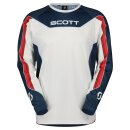 Scott Jersey Evo Dirt Motocross-Hemd rot weiß