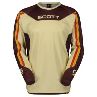 Scott Jersey Evo Dirt Motocross-Hemd deep braun beige