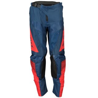 Scott Evo Track Junior Kinder Motocross-Hose blau neonrot