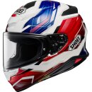 Shoei NXR2 Capriccio Helm TC-10 weiß blau rot