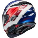 Shoei NXR2 Capriccio Helm TC-10 weiß blau rot