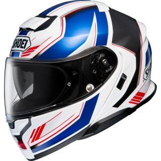 Shoei Neotec3 Grasp Klapphelm TC-10 weiß blau rot