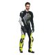 Dainese Audax D-Zip 1Pc Perf Kombi schwarz neongelb weiß