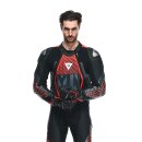 Dainese Audax D-Zip 1Pc Perf Kombi schwarz neonrot anthrazit