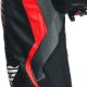 Dainese Audax D-Zip 1Pc Perf Kombi schwarz neonrot anthrazit