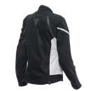 Dainese Air Frame 3 Damen Motorrad-Jacke schwarz weiß