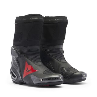 Dainese Axial 2 Air Motorrad-Stiefel schwarz neonrot