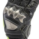 Dainese Full Metal 7 Motorrad-Handschuh schwarz neongelb