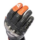 Dainese Full Metal 7 Motorrad-Handschuh schwarz neonrot