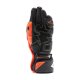 Dainese Full Metal 7 Motorrad-Handschuh schwarz neonrot