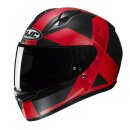 HJC C10 Tez Integralhelm MC1SF matt rot schwarz