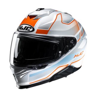 HJC i71 Iorix Integralhelm MC27 blau orange silber