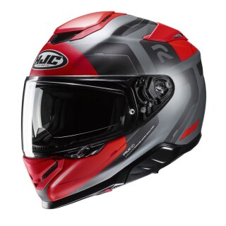 HJC Rpha 71 Cozad Helm MC1SF matt rot grau schwarz