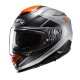 HJC Rpha 71 Frepe Helm MC7SF matt orange grau schwarz