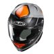 HJC Rpha 71 Frepe Helm MC7SF matt orange grau schwarz