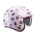 HJC V31 Disney Jethelm MC8SF matt weiß pink Mountbatten