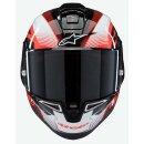 Alpinestars Supertech R10 Team Carbon-Helm schwarz rot weiß