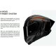 Alpinestars Supertech R10 Element Carbon-Helm schwarz rot weiß