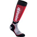 Alpinestars Mx Plus Offroad Socken schwarz grau rot