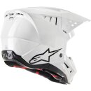 Alpinestars S-M5 Crosshelm 22.06 Uni Glossy weiß