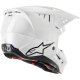 Alpinestars S-M5 Crosshelm 22.06 Uni Glossy weiß