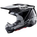 Alpinestars S-M5 Rover 2 Crosshelm 22.06 schwarz silber