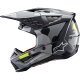 Alpinestars S-M5 Rover 2 Crosshelm 22.06 grau neongelb