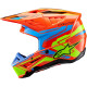 Alpinestars S-M5 Action 2 Crosshelm 22.06 neonorange türkis neongelb