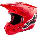 Alpinestars S-M5 Corp Crosshelm 22.06 Bright rot glanz