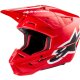 Alpinestars S-M5 Corp Crosshelm 22.06 Bright rot glanz