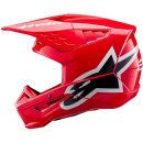 Alpinestars S-M5 Corp Crosshelm 22.06 Bright rot glanz