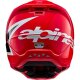 Alpinestars S-M5 Corp Crosshelm 22.06 Bright rot glanz