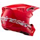 Alpinestars S-M5 Corp Crosshelm 22.06 Bright rot glanz