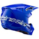 Alpinestars S-M5 Corp Crosshelm 22.06 blau glanz