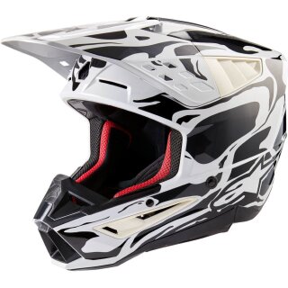 Alpinestars S-M5 Mineral Crosshelm 22.06 grau dunkelgrau