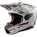 Alpinestars S-M5 Mineral Crosshelm 22.06 grau grün