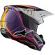 Alpinestars S-M5 Sail Crosshelm 22.06 violett schwarz silber