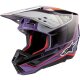 Alpinestars S-M5 Sail Crosshelm 22.06 violett schwarz silber