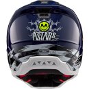 Alpinestars S-M5 Rash Crosshelm 22.06 blau neongelb