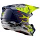 Alpinestars S-M5 Rash Crosshelm 22.06 blau neongelb